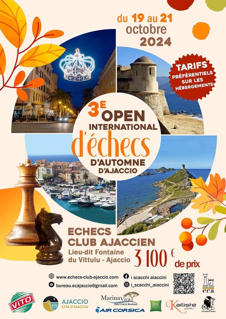 3ème Open International d'automne de la ville d'Ajaccio